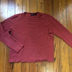 Sonoma Jean Company Red Knit Sweater